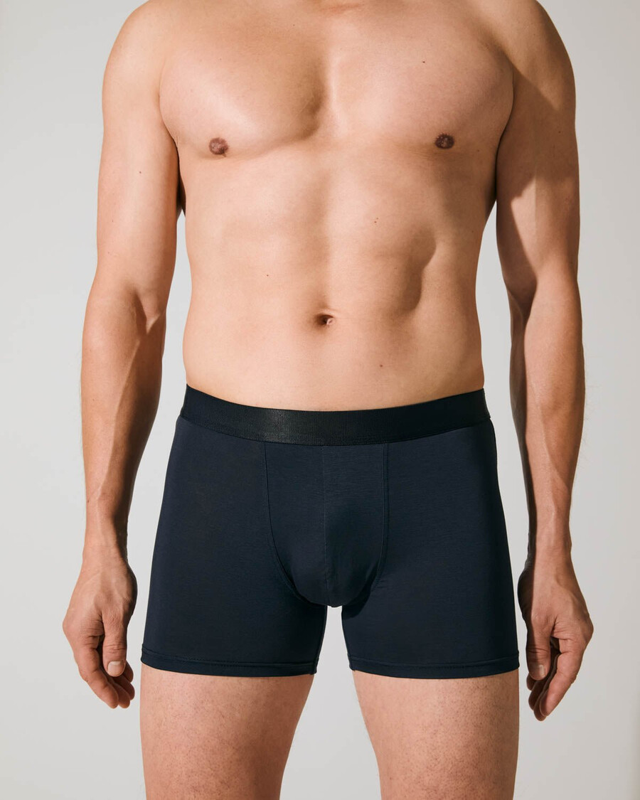 boxer homme bleu marine foncé achetez maintenant — cdlp