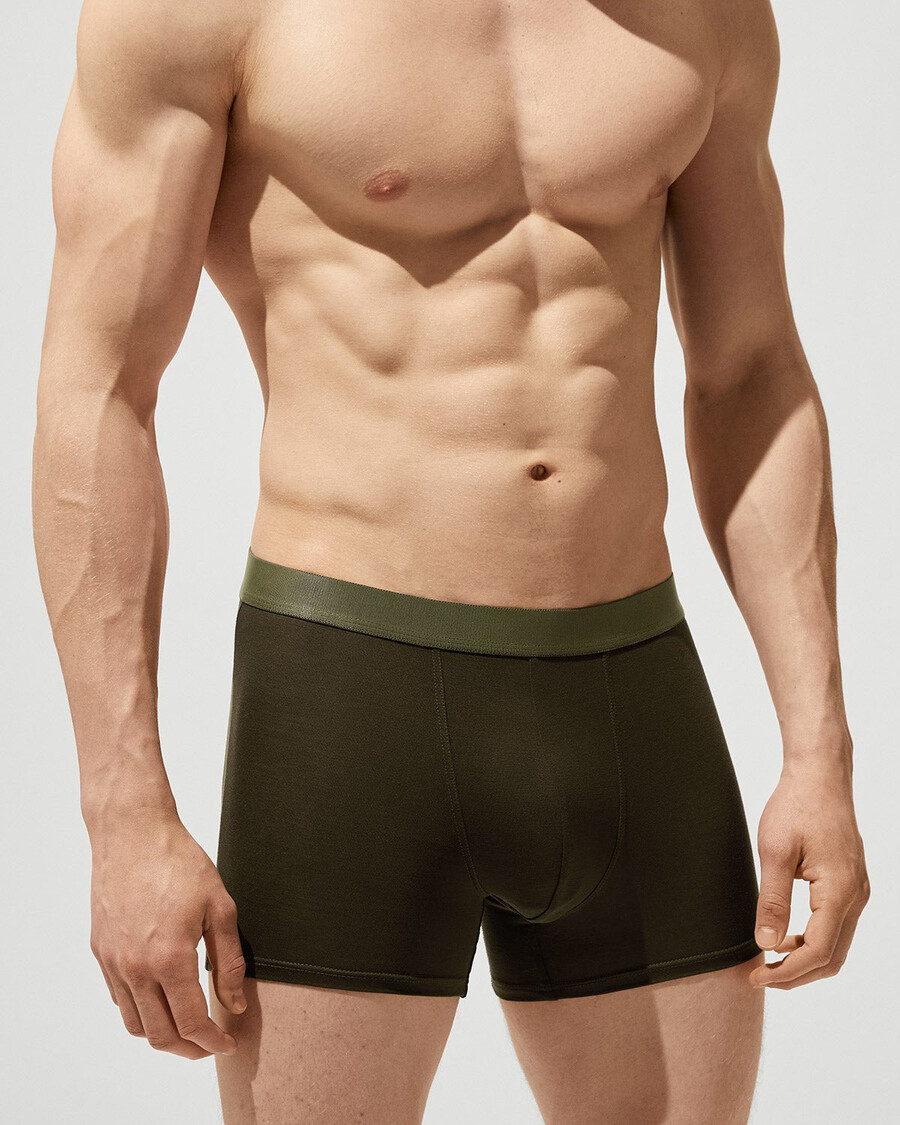 lot de 3 boxers pour homme vert olive achetez maintenant — cdlp