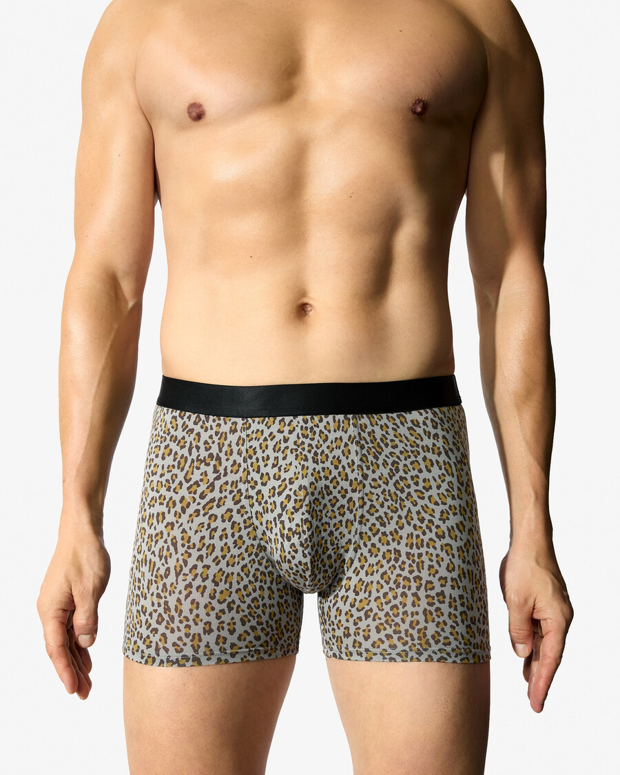 lot de 3 boxers pour homme coloris noir blanc et léopard moka achetez maintenant — cdlp