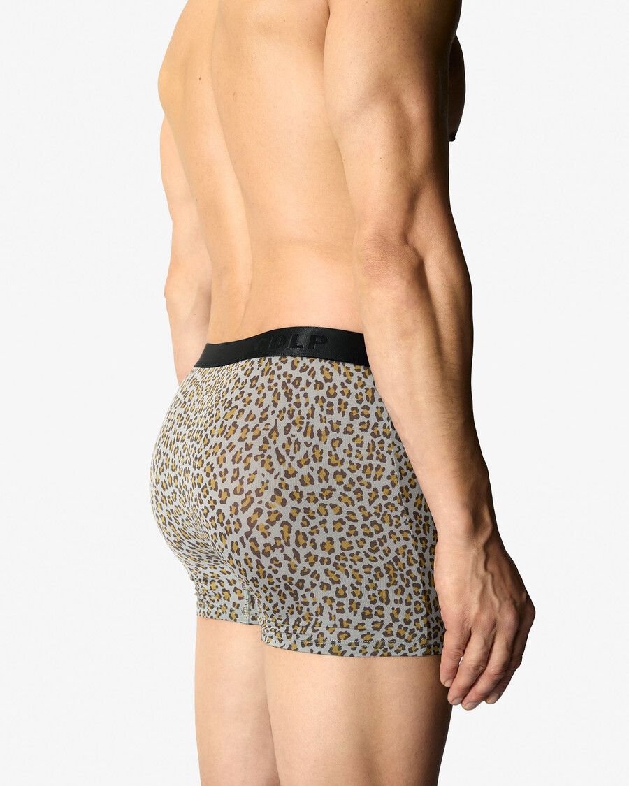lot de 3 boxers pour homme coloris noir blanc et léopard moka achetez maintenant — cdlp