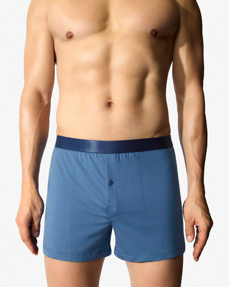 lot de 3 boxers pour homme noir blanc bleu azur achetez maintenant — cdlp