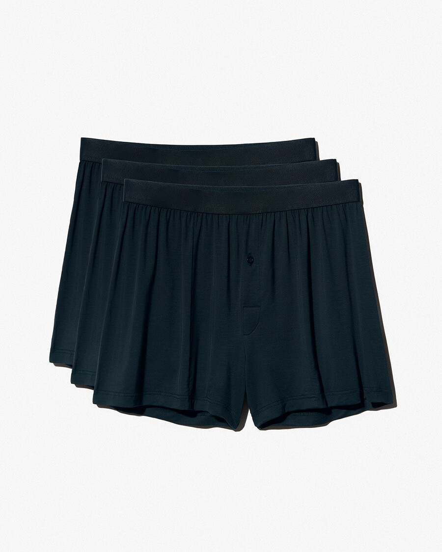 6 × boxers pour homme bleu marine foncé achetez maintenant — cdlp