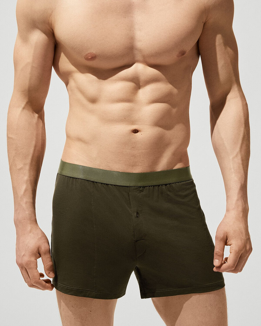 lot de 3 boxers pour homme vert olive achetez maintenant — cdlp
