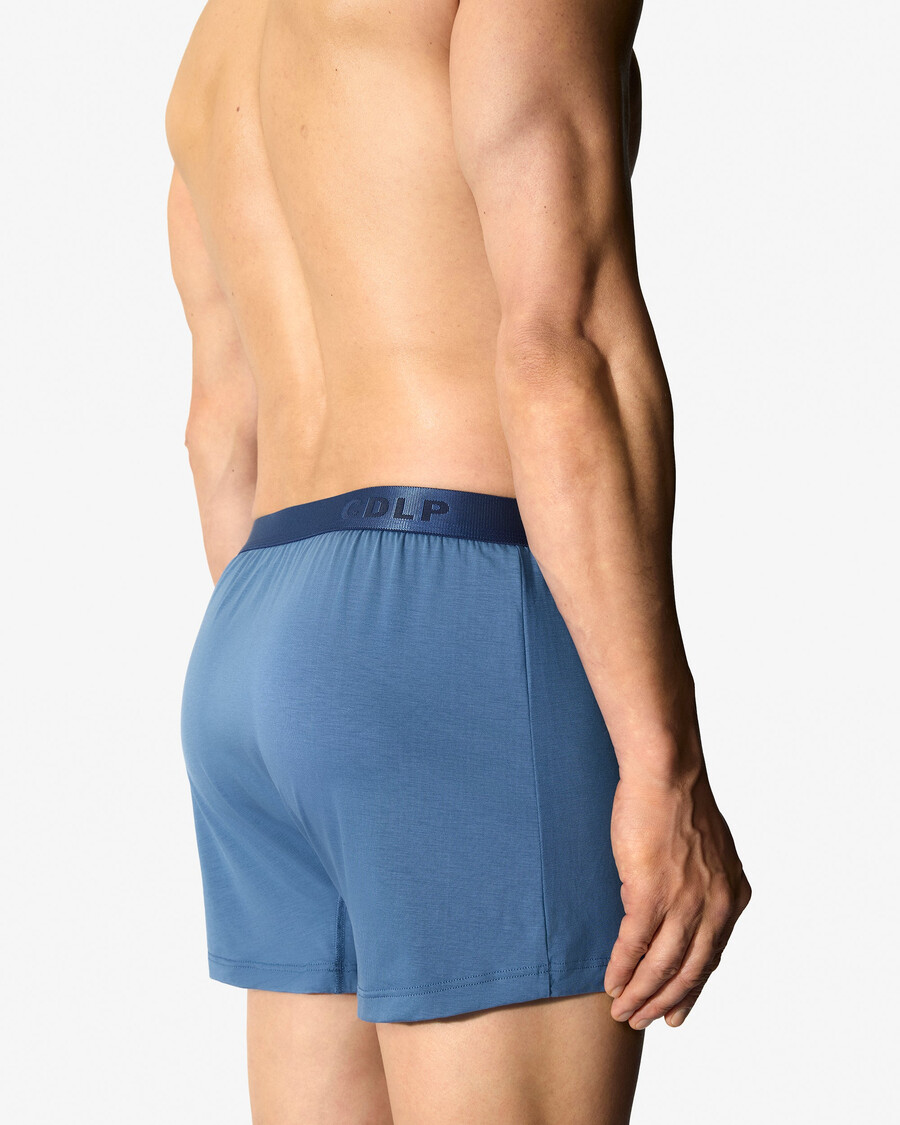 12 × boxers pour hommes blancs bleu marine foncé et bleu azur achetez maintenant — cdlp