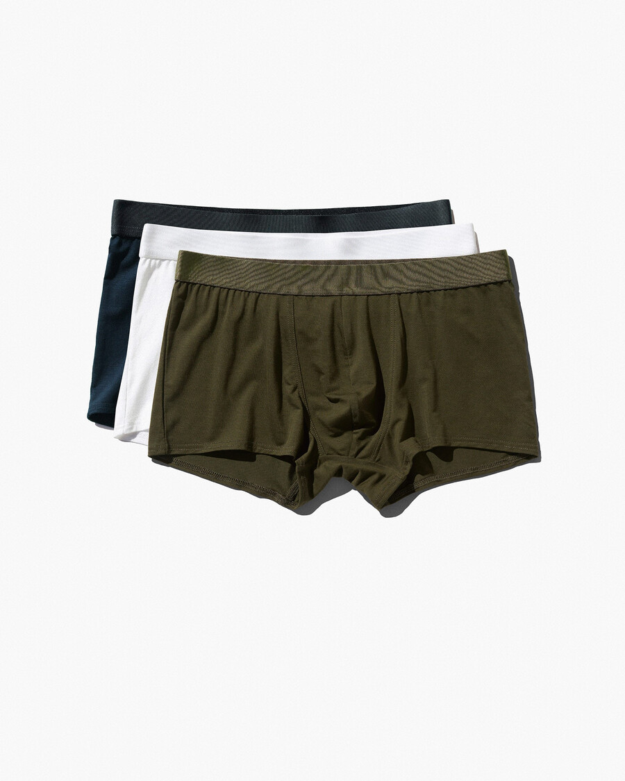 12 caleçons boxer pour homme coloris blanc vert olive et bleu marine foncé achetez maintenant — cdlp