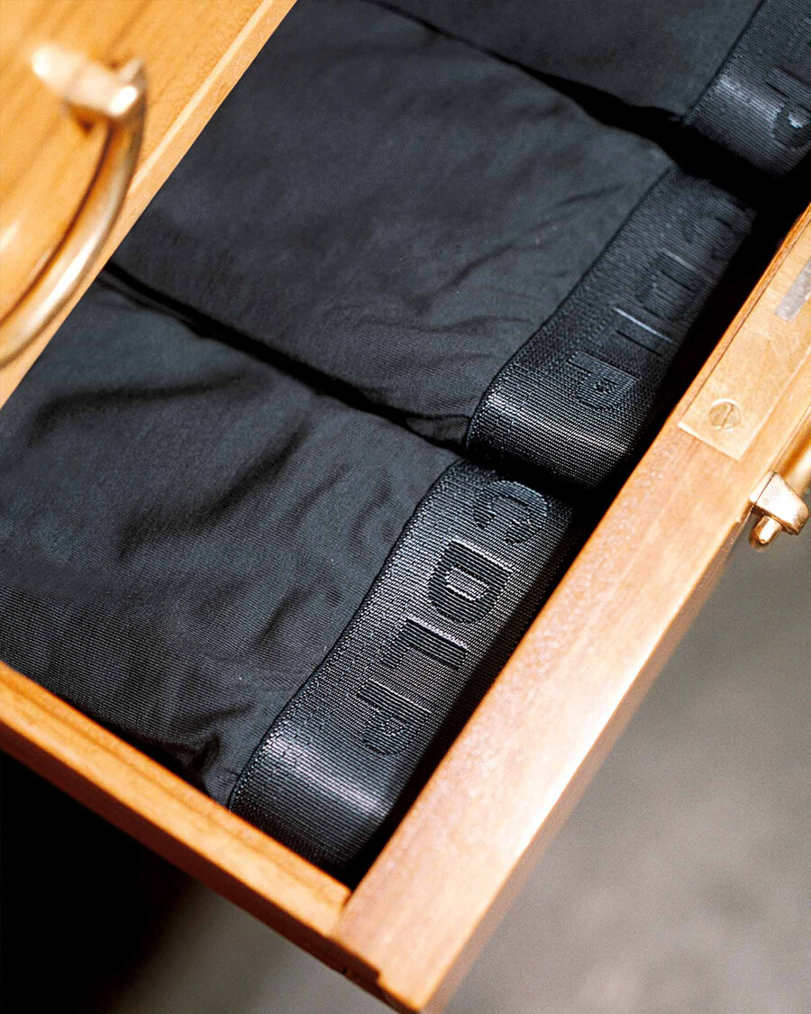 12 × boxers pour hommes noirs achetez maintenant — cdlp