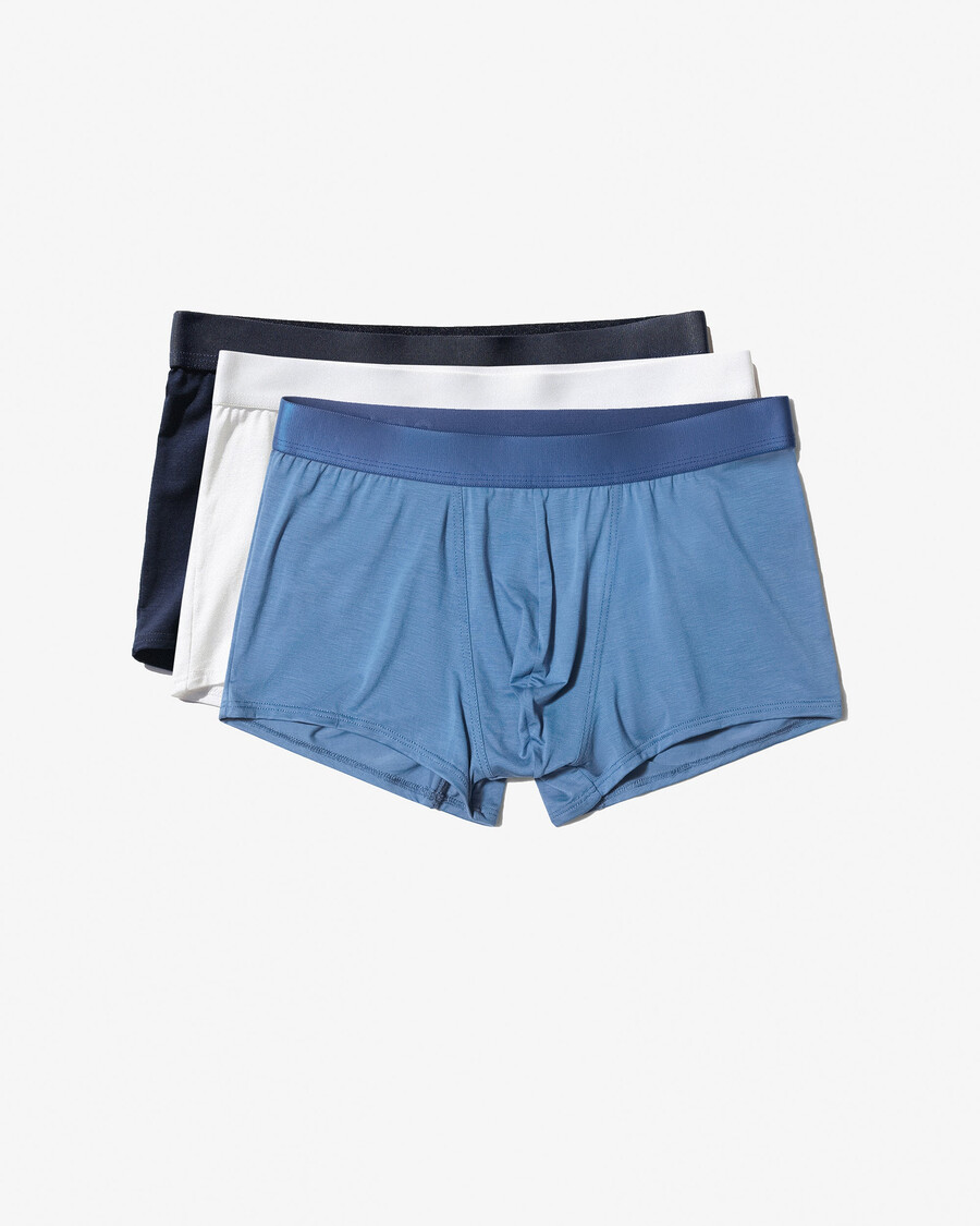 lot de 6 boxers pour homme coloris noir blanc et bleu azur achetez maintenant — cdlp