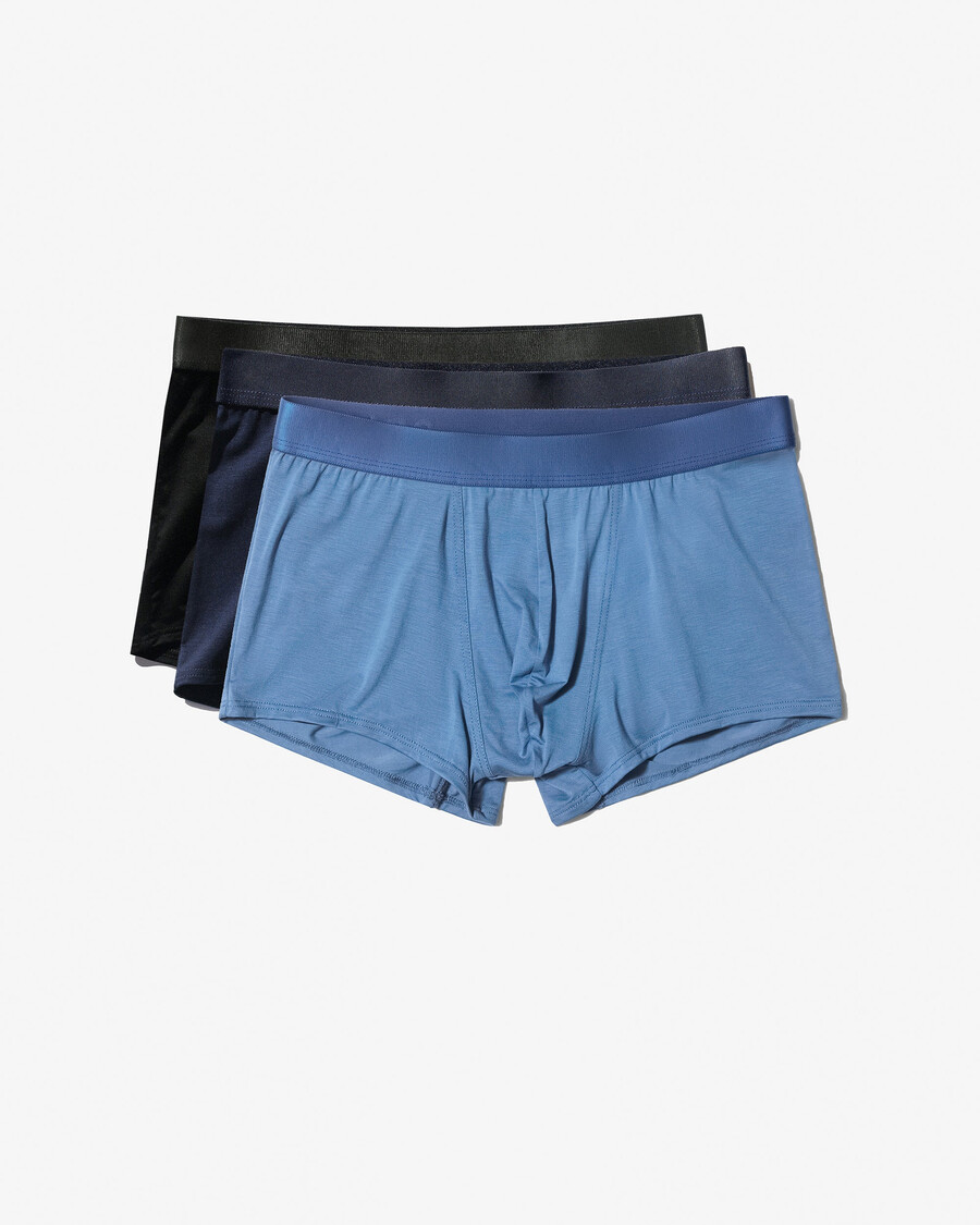 12 × boxers pour hommes noirs bleu marine foncé et bleu azur achetez maintenant — cdlp