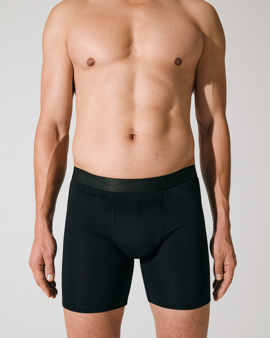 12 × boxers longs pour hommes coloris noir bleu marine foncé et sauge achetez maintenant — cdlp