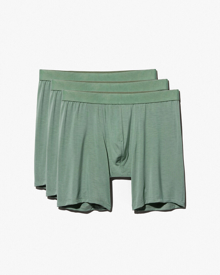 3 caleçons longs pour homme couleur sauge achetez maintenant — cdlp