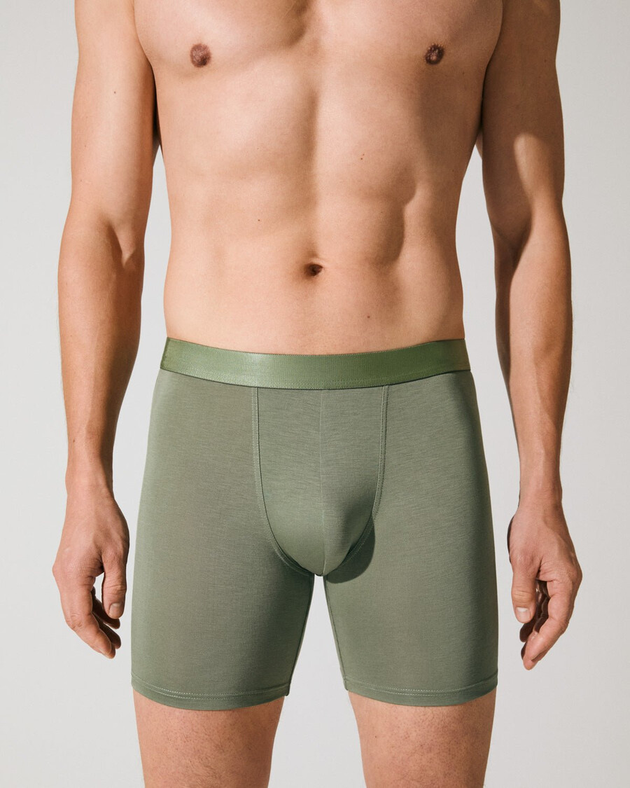 3 caleçons longs pour homme couleur sauge achetez maintenant — cdlp