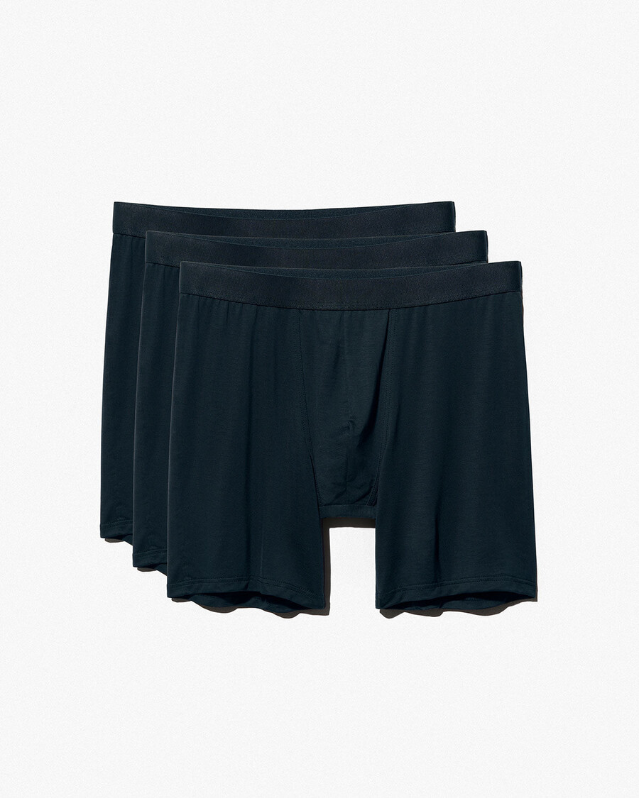 lot de 3 boxers longs pour homme bleu marine foncé achetez maintenant — cdlp