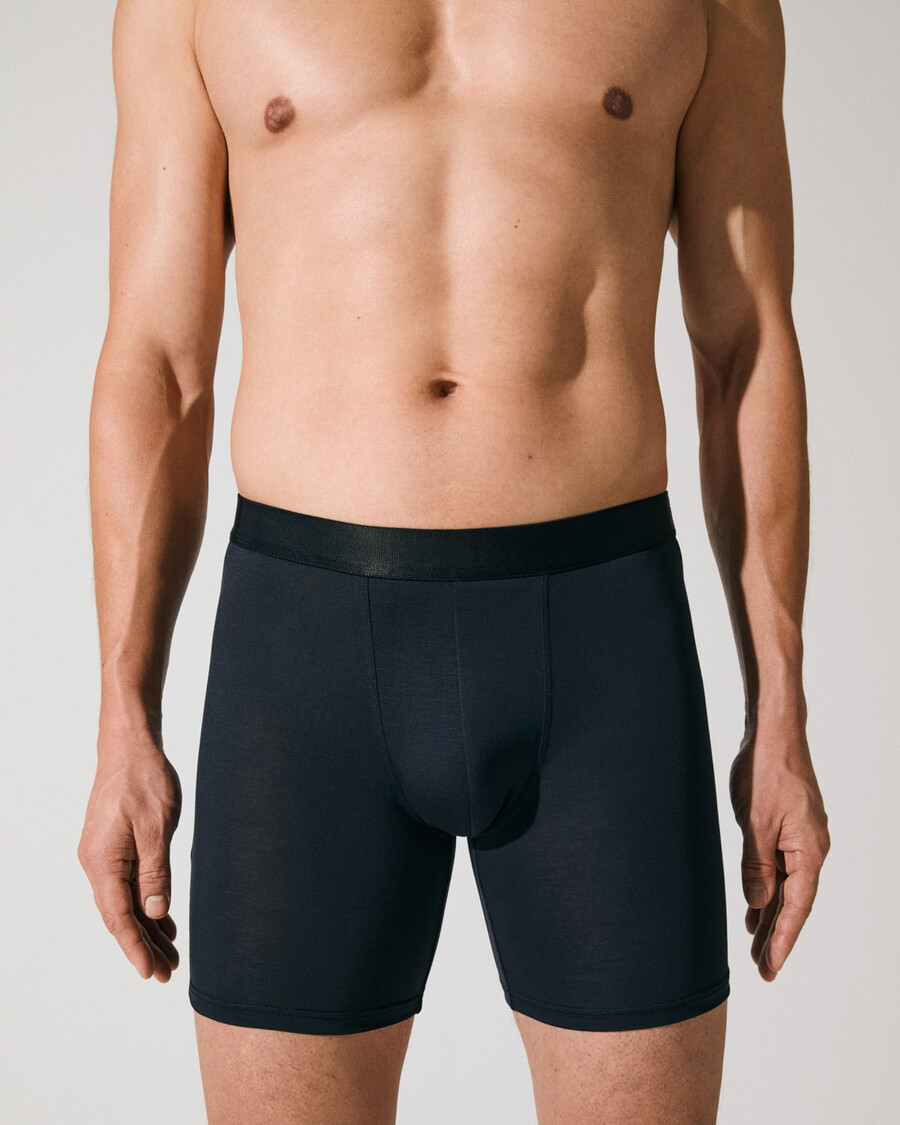 lot de 3 boxers longs pour homme bleu marine foncé achetez maintenant — cdlp