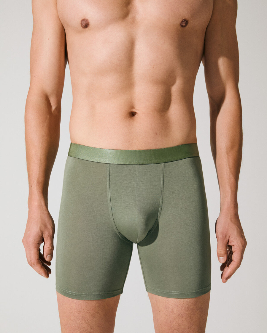 6 × boxers longs pour homme couleur sauge achetez maintenant — cdlp