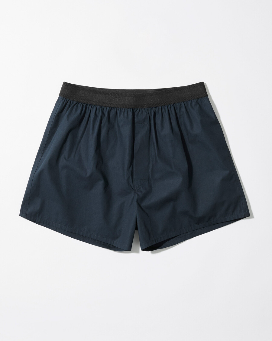 boxer classique en coton pour homme coloris marine achetez maintenant — cdlp