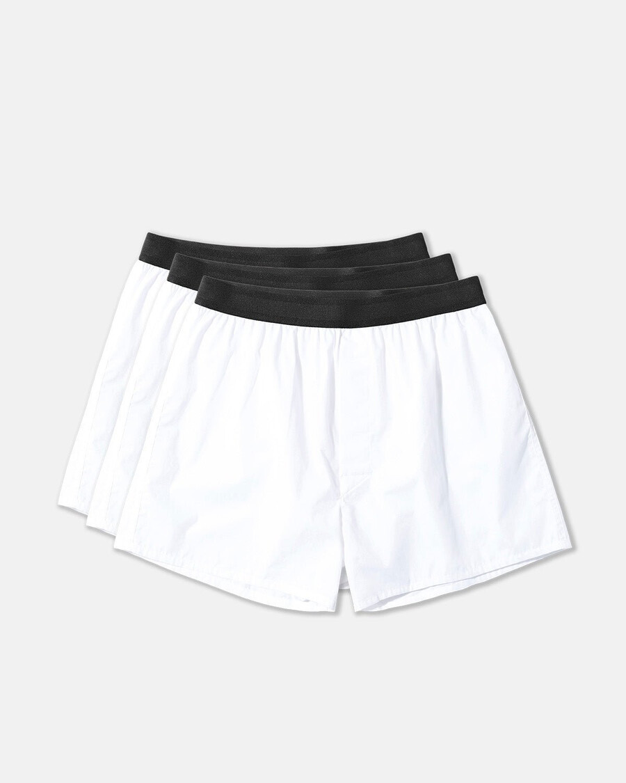 boxer classique en coton blanc pour homme achetez maintenant — cdlp