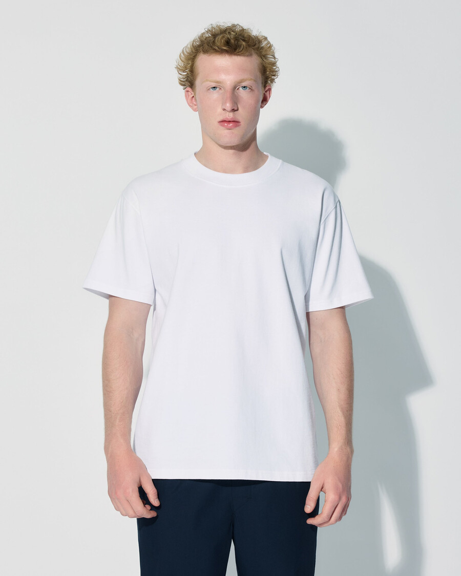 t-shirt décontracté en coton blanc pour homme achetez maintenant — cdlp