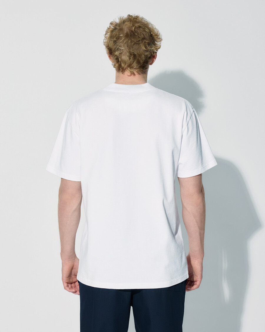 t-shirt décontracté en coton blanc pour homme achetez maintenant — cdlp