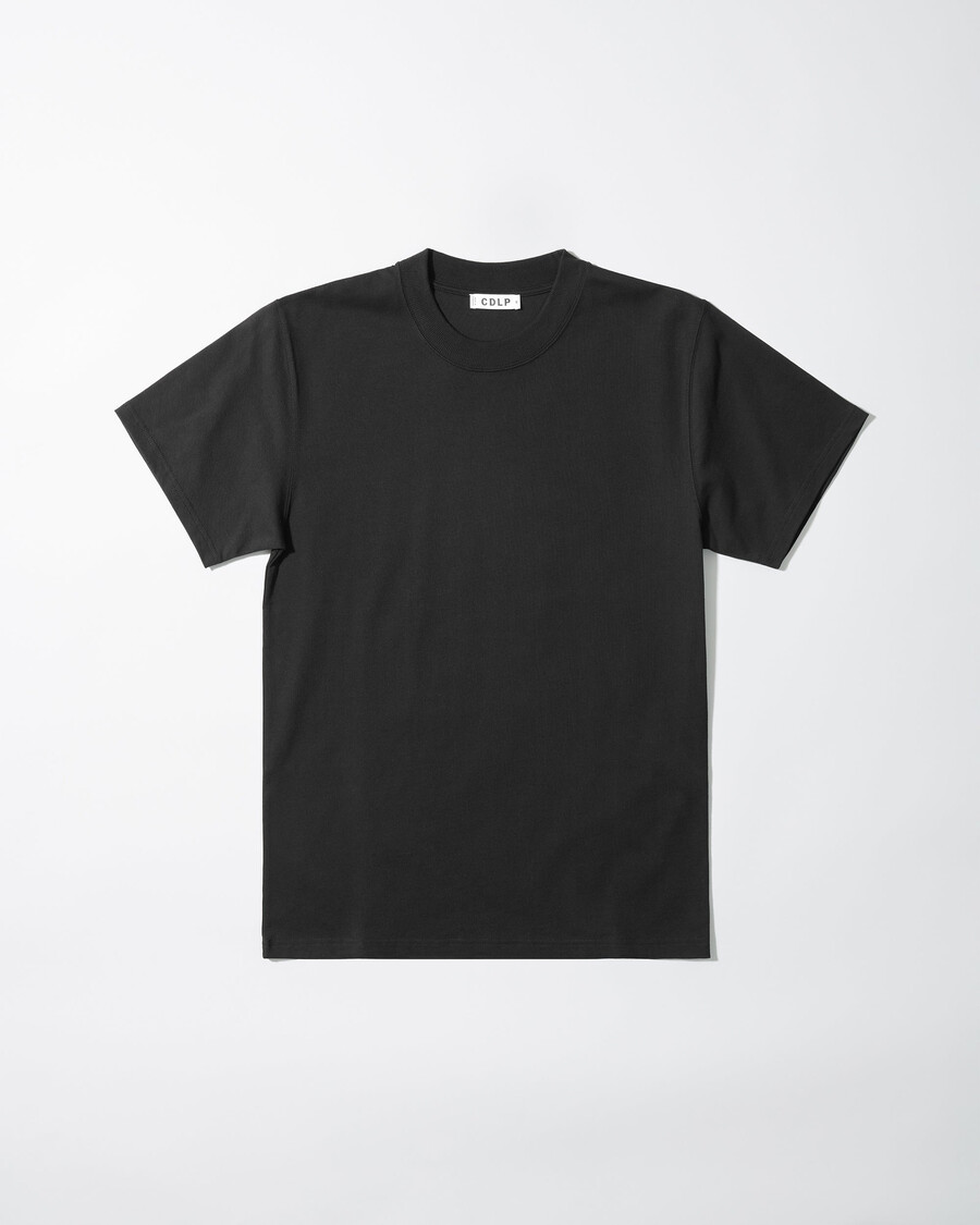 t-shirt décontracté en coton noir pour homme achetez maintenant — cdlp