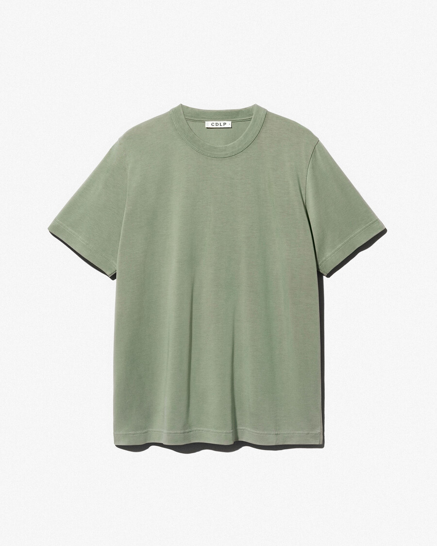 t-shirt épais pour homme couleur sauge achetez maintenant — cdlp