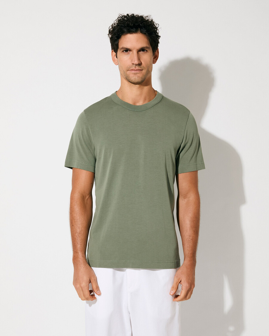 t-shirt épais pour homme couleur sauge achetez maintenant — cdlp