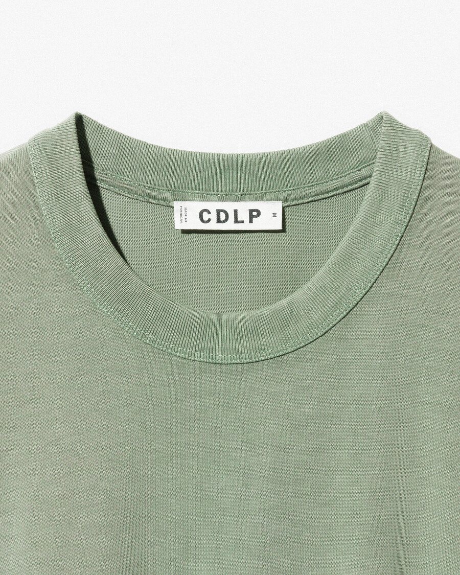 t-shirt épais pour homme couleur sauge achetez maintenant — cdlp