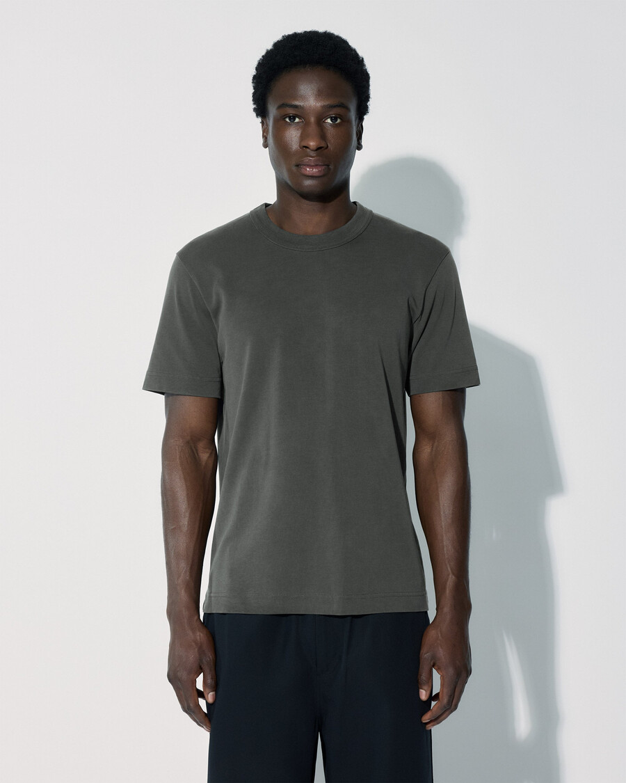 t-shirt épais pour homme couleur anthracite achetez maintenant — cdlp