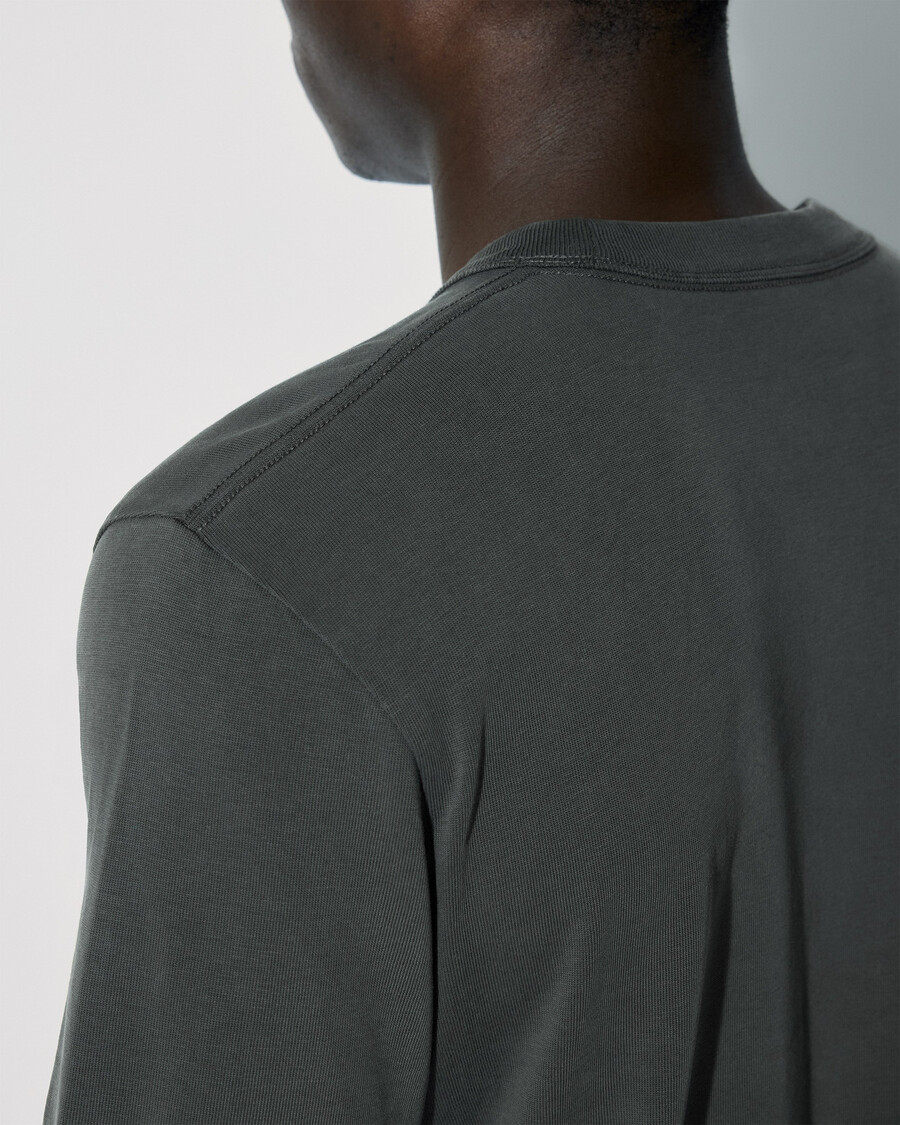 t-shirt épais pour homme couleur anthracite achetez maintenant — cdlp