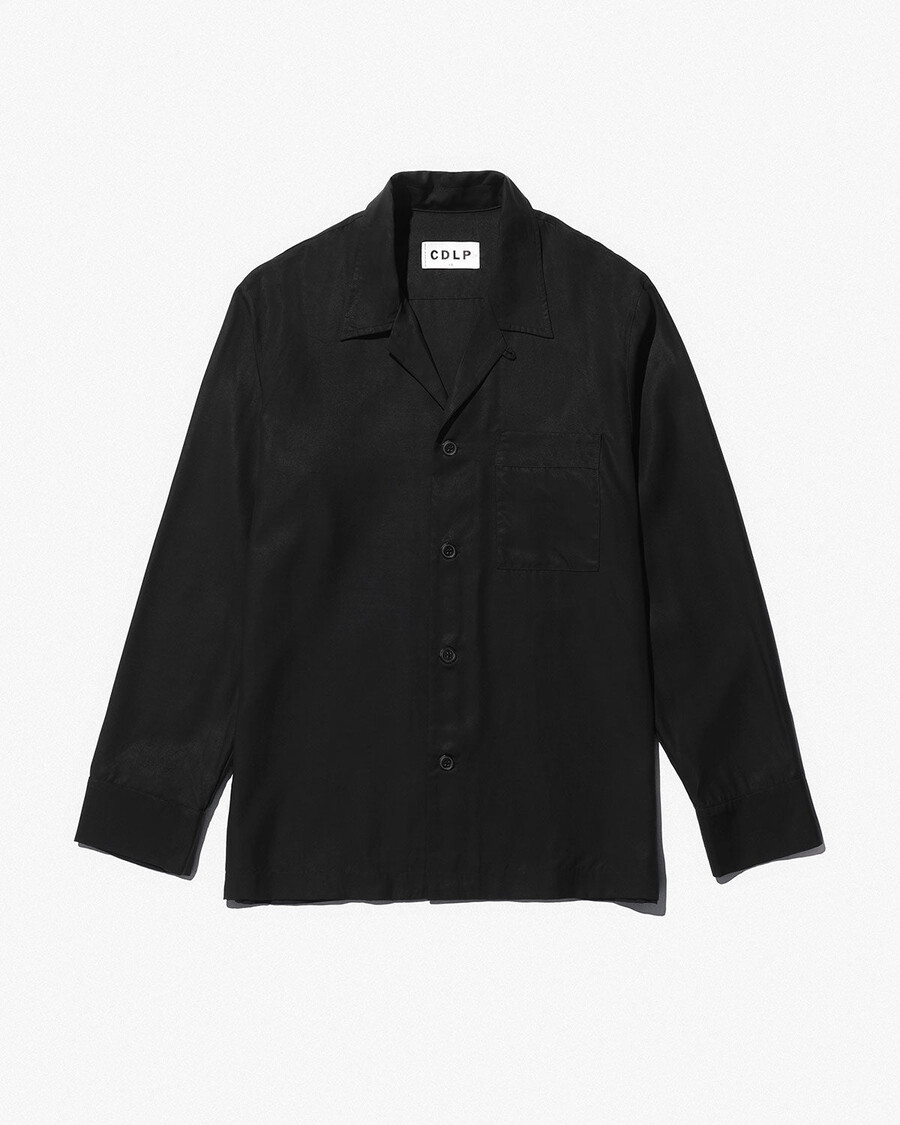 chemise de pyjama noire pour homme achetez maintenant — cdlp