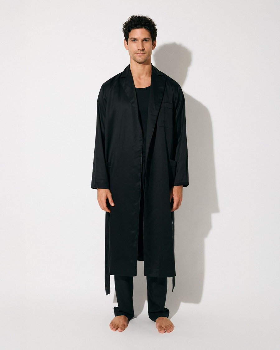 peignoir noir pour homme achetez maintenant — cdlp