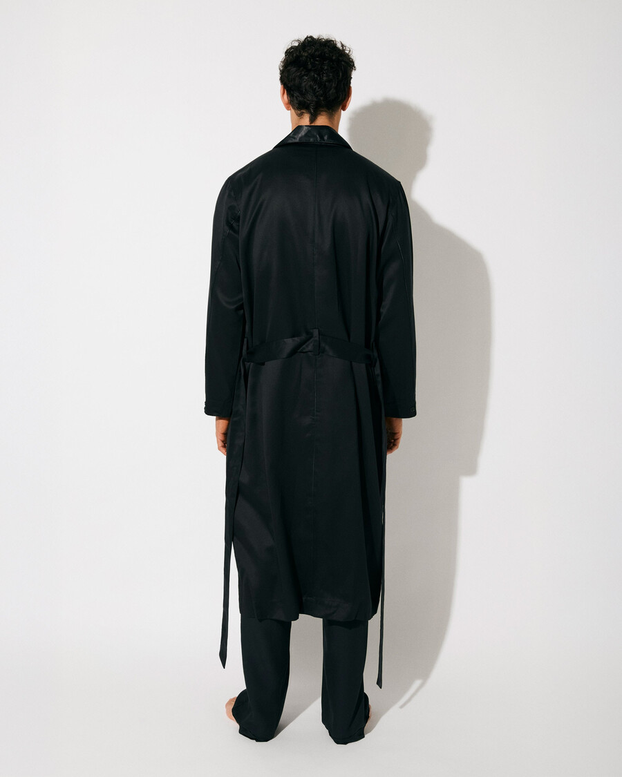 peignoir noir pour homme achetez maintenant — cdlp