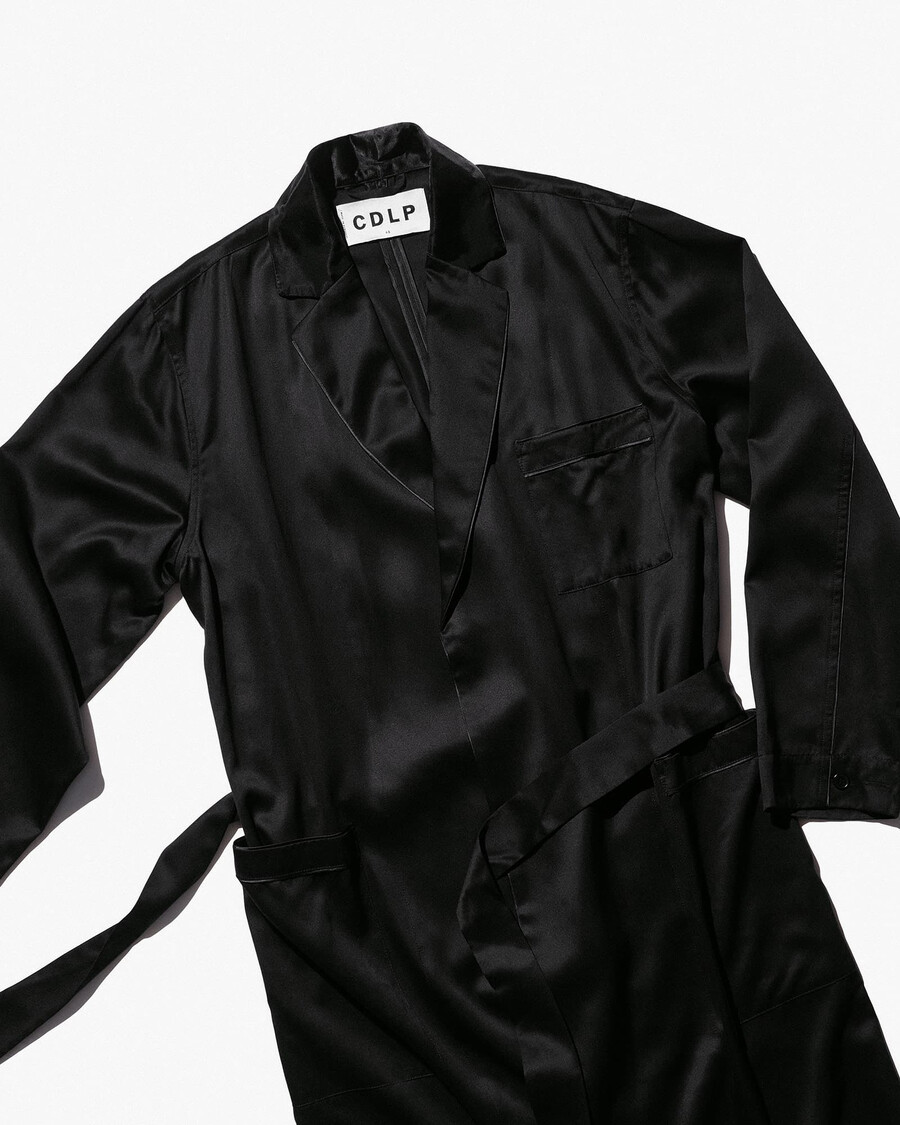 peignoir noir pour homme achetez maintenant — cdlp