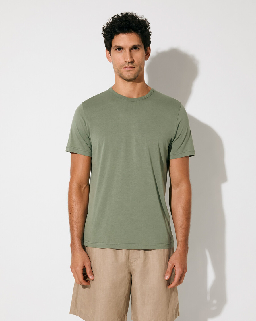 t-shirt léger pour homme couleur sauge achetez maintenant — cdlp
