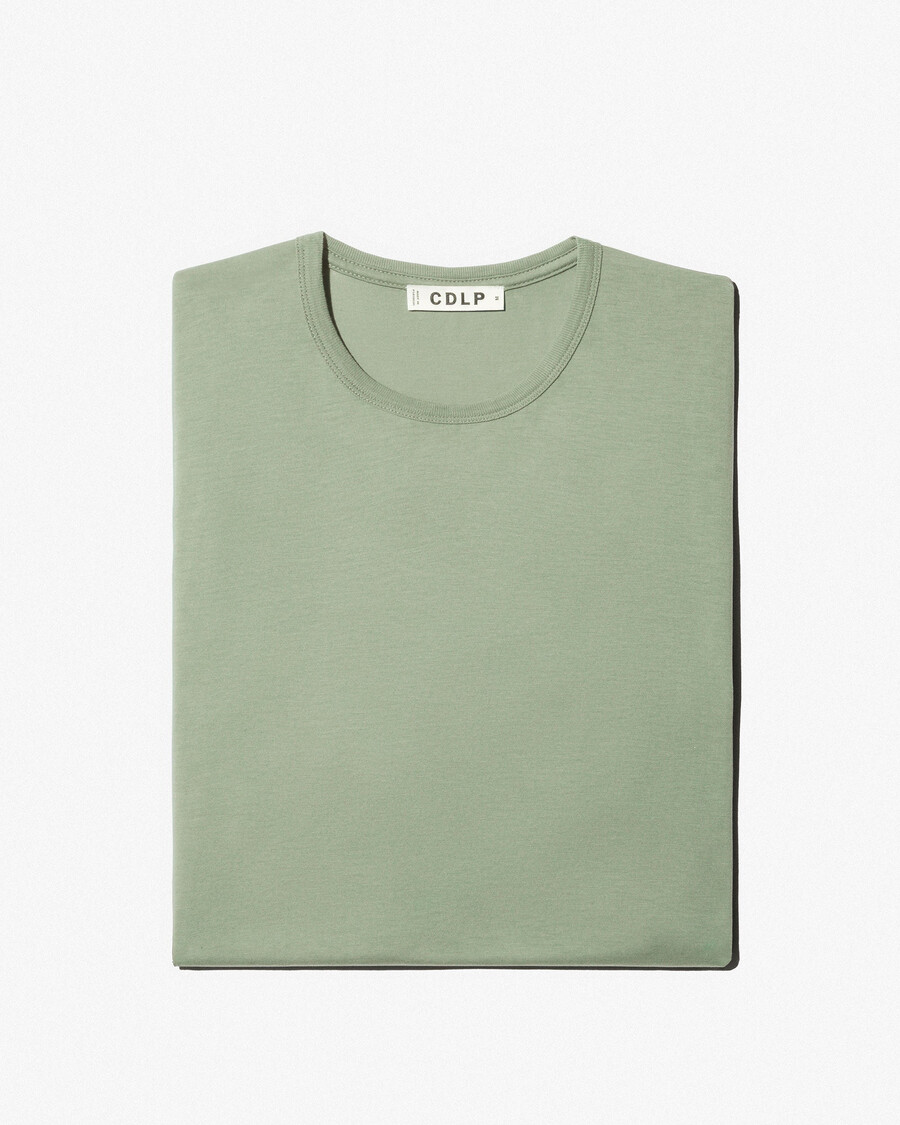 t-shirt léger pour homme couleur sauge achetez maintenant — cdlp