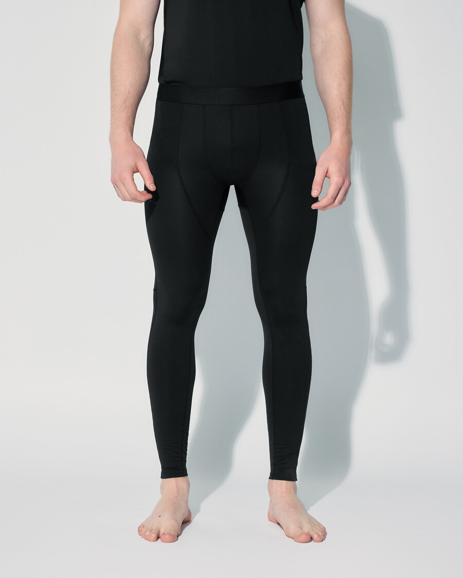 caleçon long de performance pour homme noir achetez maintenant — cdlp