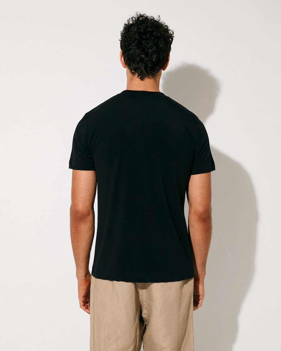 t-shirt mi-lourd noir pour homme achetez maintenant — cdlp