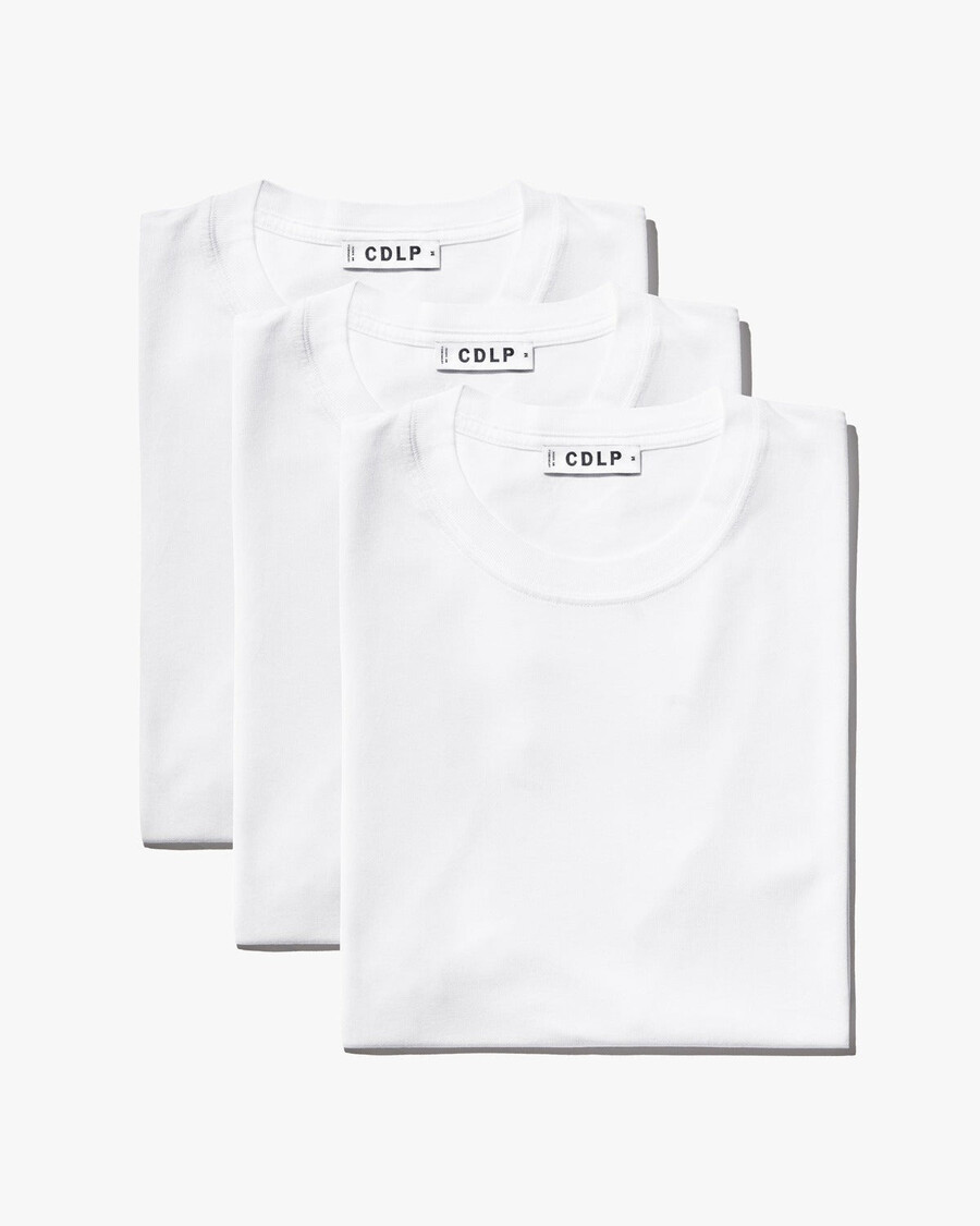 3 t-shirts blancs mi-lourds pour hommes achetez maintenant — cdlp