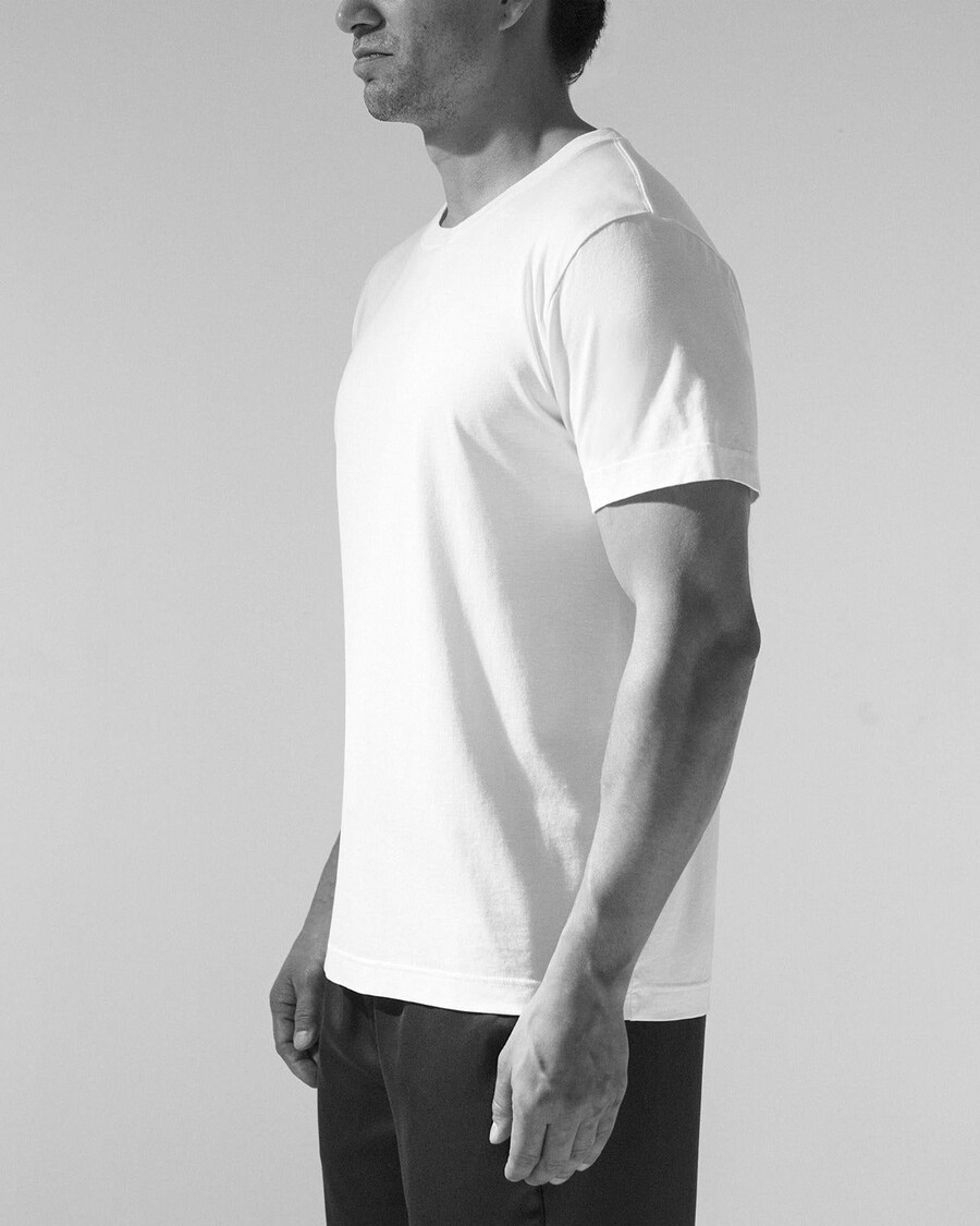 3 t-shirts blancs mi-lourds pour hommes achetez maintenant — cdlp