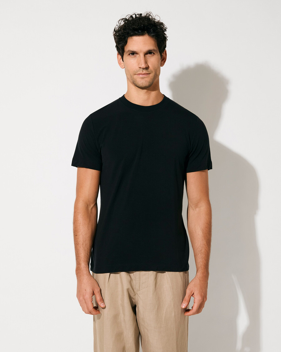 3 t-shirts mi-lourds noirs pour homme achetez maintenant — cdlp