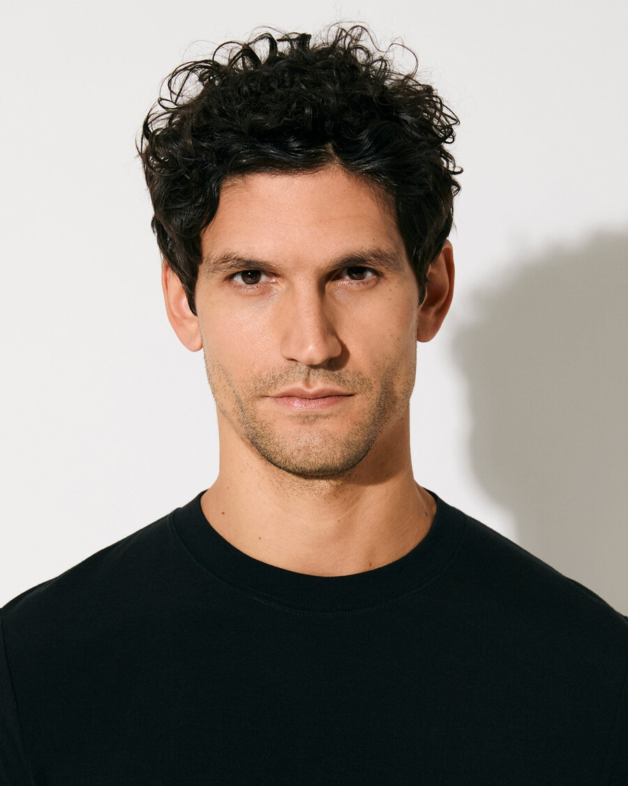 3 t-shirts mi-lourds noirs pour homme achetez maintenant — cdlp