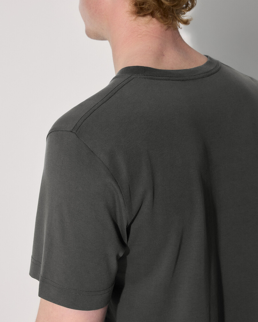 lot de 2 t-shirts mi-lourds pour homme blanc et anthracite boutique – cdlp