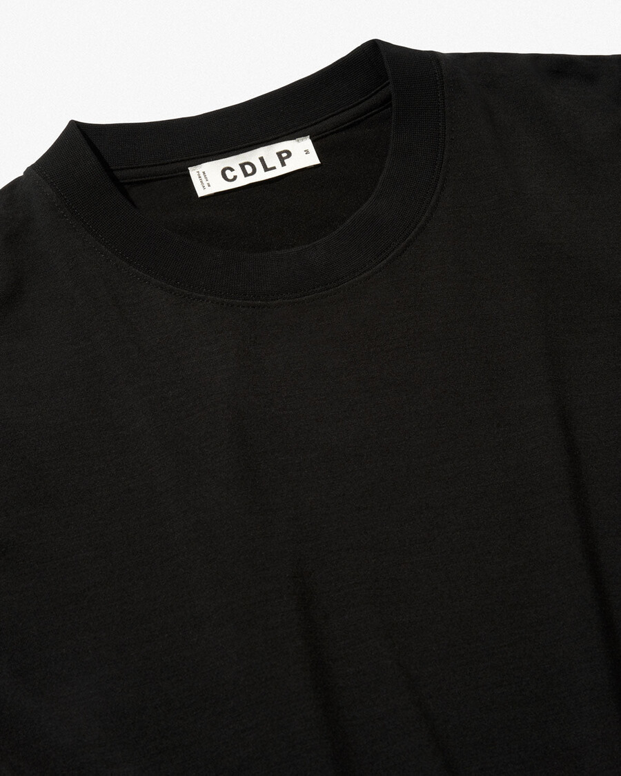 lot de 2 t-shirts mi-lourds pour homme noir et blanc boutique – cdlp