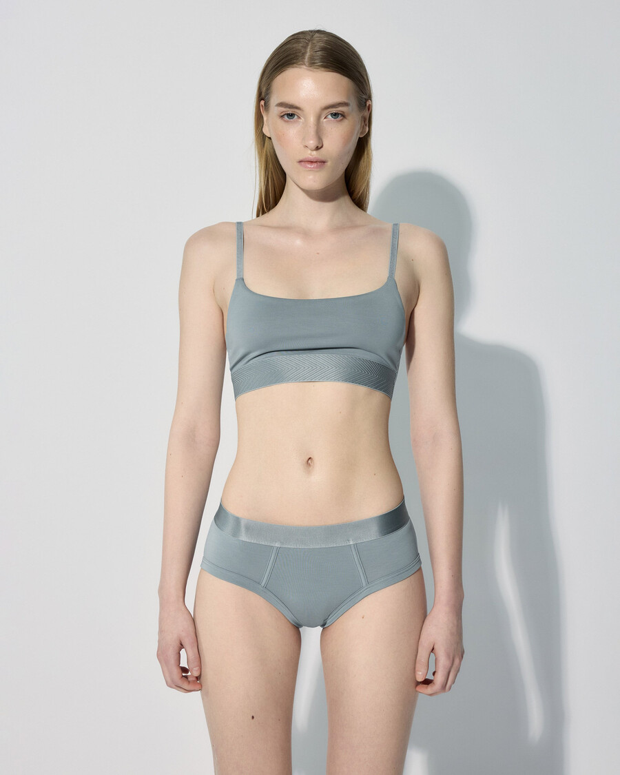 soutien-gorge à col rond pour femme couleur ciment achetez maintenant — cdlp
