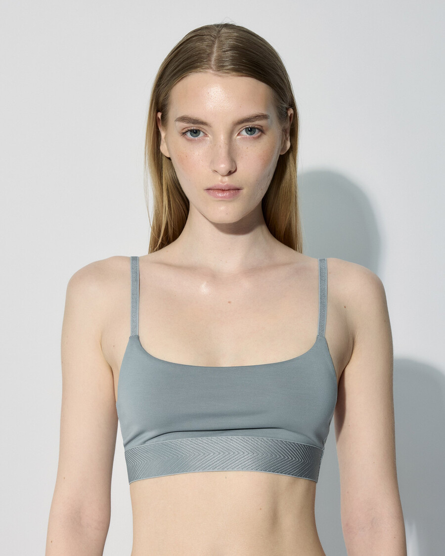 soutien-gorge à col rond pour femme couleur ciment achetez maintenant — cdlp