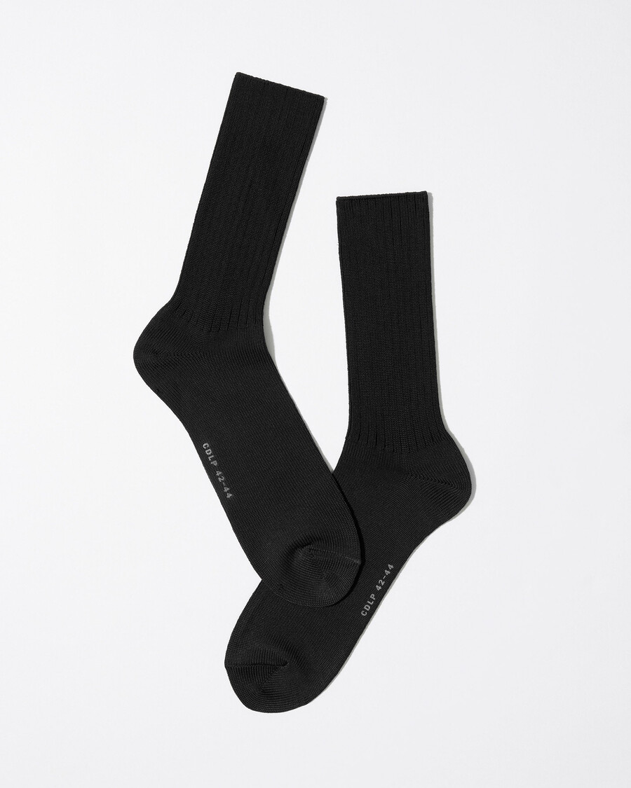 lot de 3 paires de chaussettes de tennis mi-longues unisexes noires boutique — cdlp