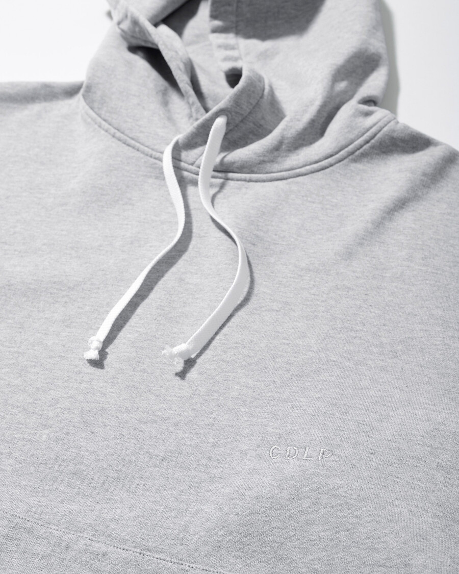 sweat à capuche homme gris chiné achetez-le maintenant – cdlp