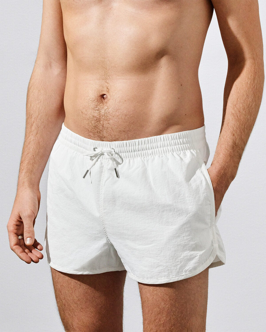 short de bain blanc pour homme achetez maintenant — cdlp