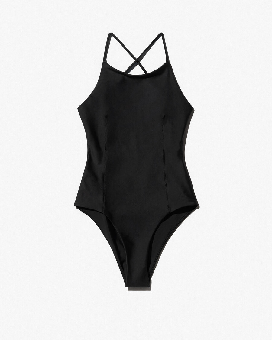 maillot de bain une pièce noir pour femme achetez maintenant — cdlp