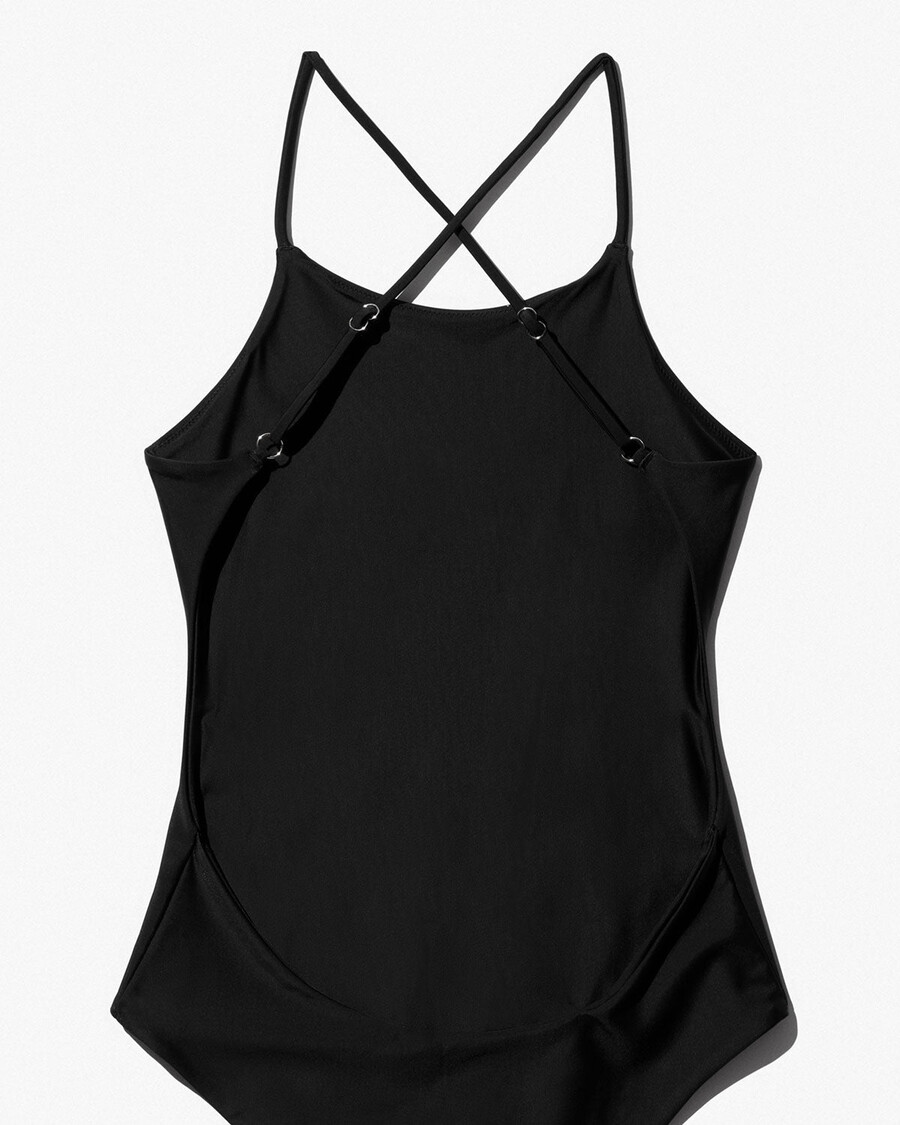 maillot de bain une pièce noir pour femme achetez maintenant — cdlp