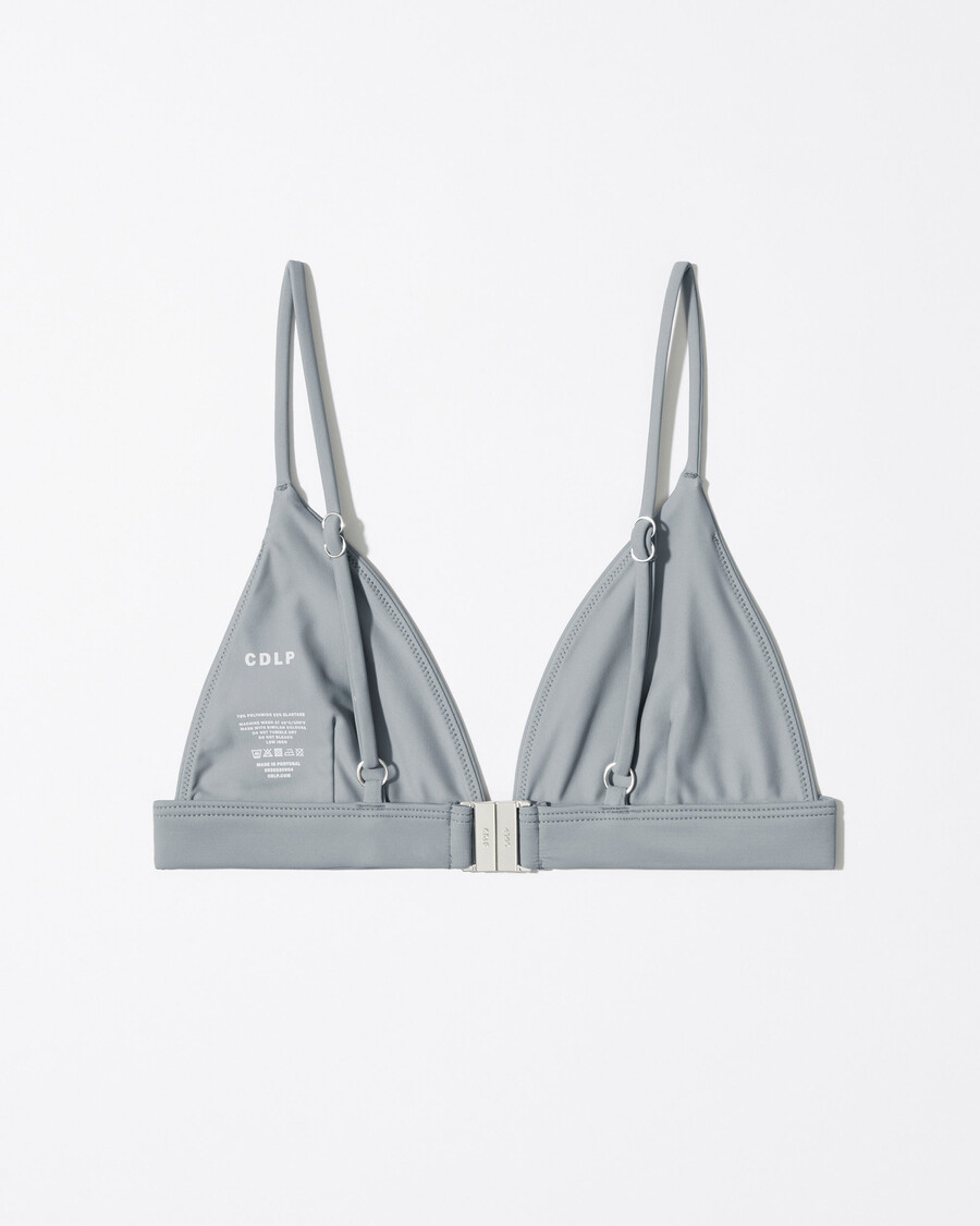 haut de bikini triangle pour femme couleur ardoise achetez maintenant — cdlp